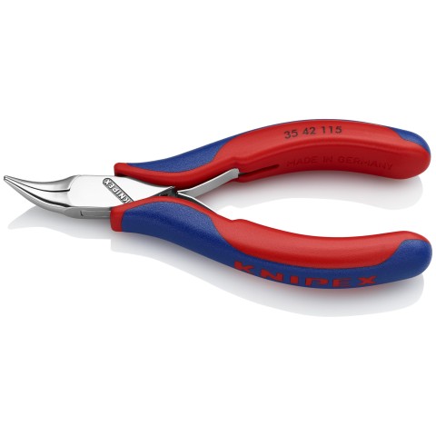 Electronics 45° Angled Pliers-Half Round Tips | 35 42 115