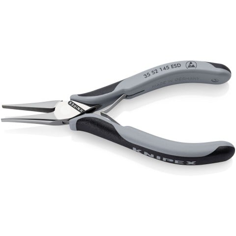 Electronics Pliers-Flat Tips, ESD Handles | 35 52 145 ESD