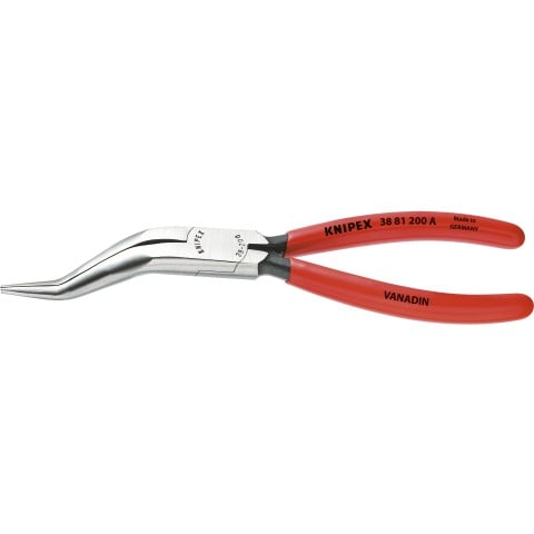Long Nose Pliers without Cutter-Double Angled | 38 81 200 A