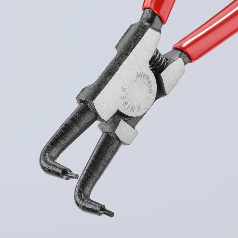 External 90° Angled Snap Ring Pliers-Forged Tips | KNIPEX Tools