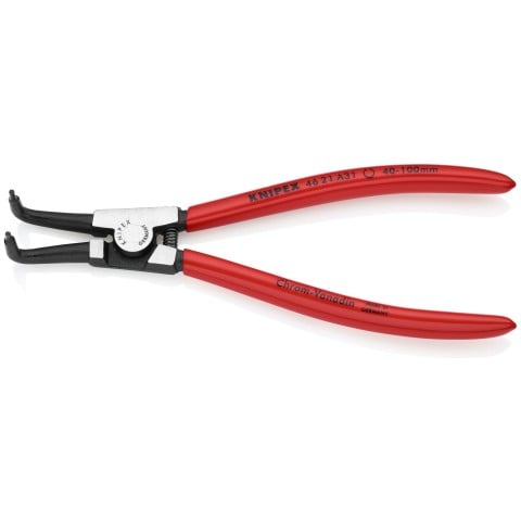 External 90° Angled Snap Ring Pliers-Forged Tips | 46 21 A31