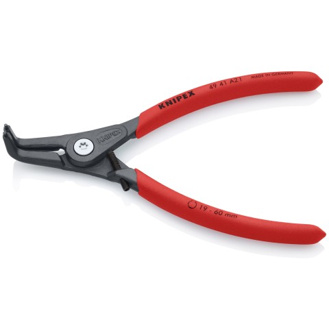 External 90° Angled Precision Snap Ring Pliers-Limiter | KNIPEX Tools