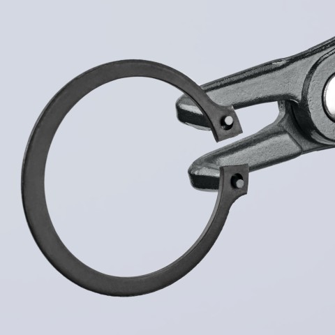 External 90° Angled Precision Snap Ring Pliers-Limiter | KNIPEX Tools