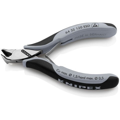 Electronics End Cutting Nippers-ESD Handles | KNIPEX Tools