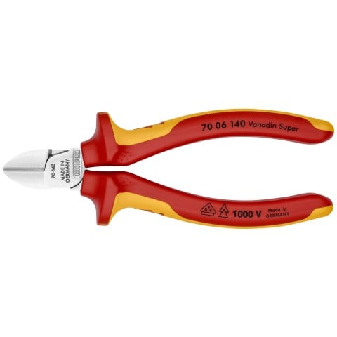 Diagonal Cutters-1000V Insulated | KNIPEX Tools