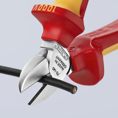 Diagonal Cutters-1000V Insulated | KNIPEX Tools