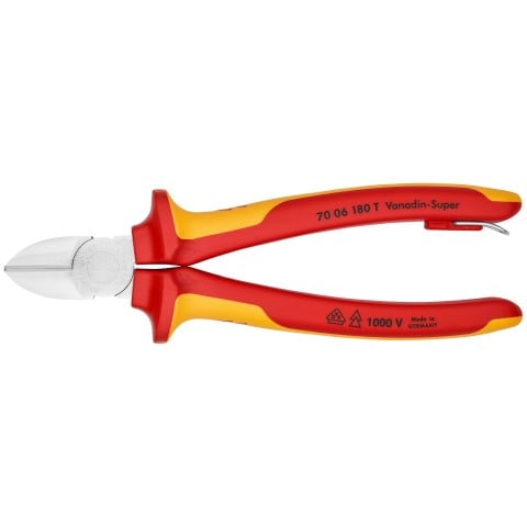 Diagonal Cutters-1000V Insulated-Tethered Attachment | 70 06 180 T