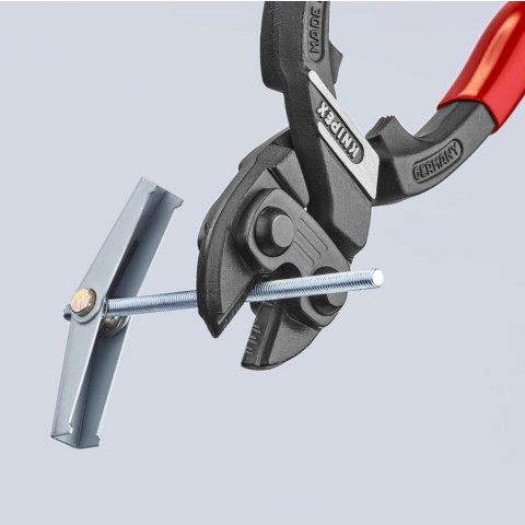 CoBolt® High Leverage XL Compact Bolt Cutters-Notched Blade