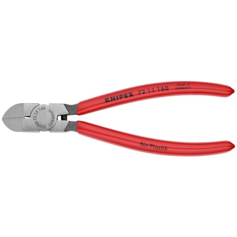Diagonal Pliers for Flush Cutting Plastics 45° Angled | 72 11 160