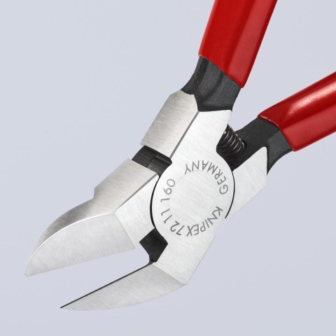 Diagonal Pliers for Flush Cutting Plastics 45° Angled | KNIPEX Tools