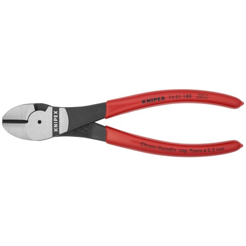 High Leverage 12° Angled Diagonal Cutters | KNIPEX Tools