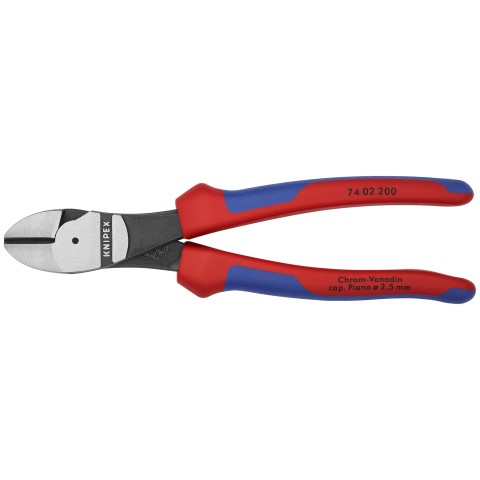 High Leverage 12° Angled Diagonal Cutters | KNIPEX Tools