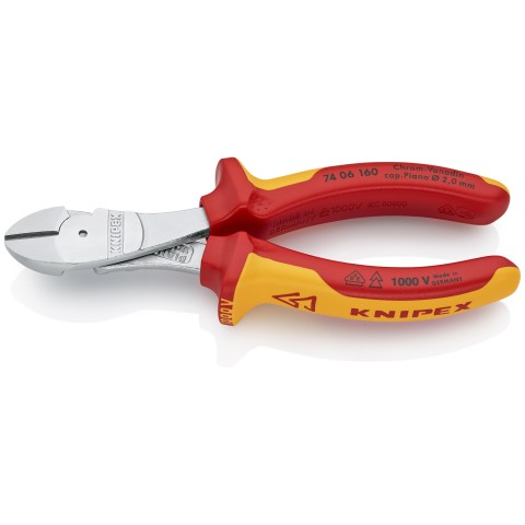 High Leverage Diagonal Cutters-1000V Insulated | 74 06 160