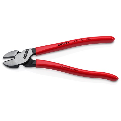 High Leverage 12° Angled Diagonal Cutters | KNIPEX Tools