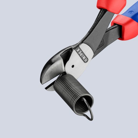 High Leverage 12° Angled Diagonal Cutters | KNIPEX Tools