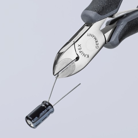 Electronics Diagonal Cutters-Carbide Metal Cutting Edges-ESD Handles | 77 02 120 H ESD