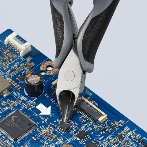 Electronics Diagonal Cutters, ESD Handles | 77 42 130 ESD