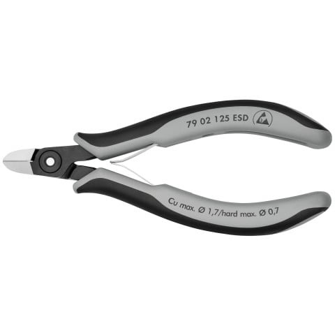 Electronics Diagonal Cutters-ESD Handles | 79 02 125 ESD