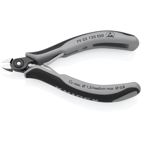 Electronics Diagonal Cutters-ESD Handles | 79 22 120 ESD