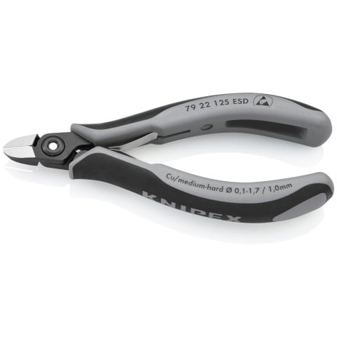 Electronics Diagonal Cutters-ESD Handles | 79 22 125 ESD