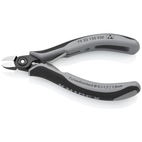 Electronics Diagonal Cutters-ESD Handles | 79 22 125 ESD