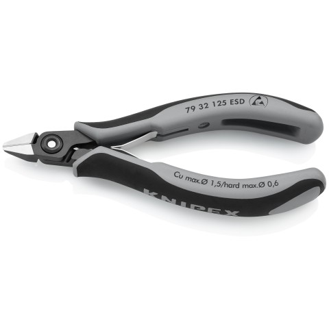 Electronics Diagonal Cutters-ESD Handles | 79 32 125 ESD