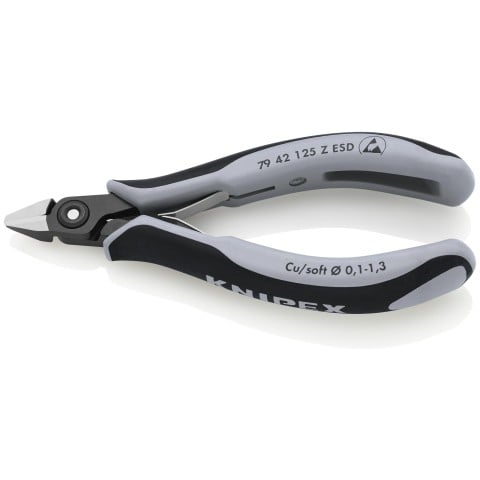 Electronics Diagonal Cutters-ESD Handles | 79 42 125 Z ESD