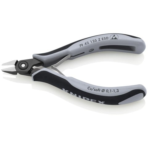Electronics Diagonal Cutters-ESD Handles | 79 42 125 Z ESD