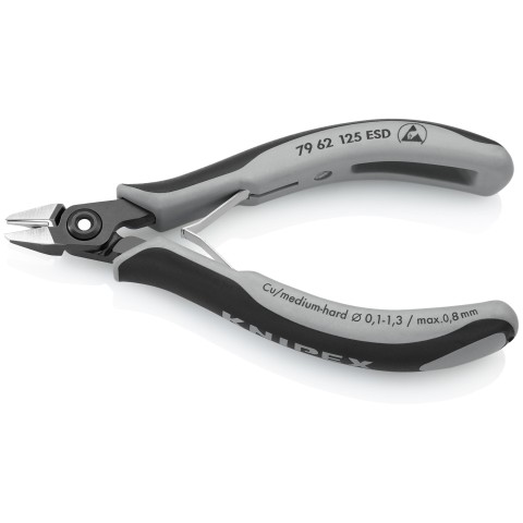 Electronics Diagonal Cutters-ESD Handles | 79 62 125 ESD
