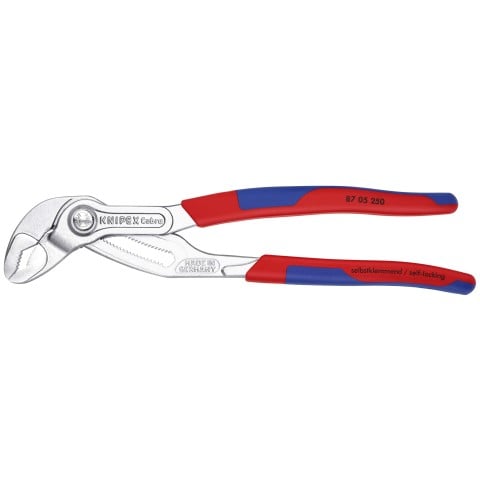 4 Pc Chrome Pliers Set in Foam Tray | 00 20 01 V17