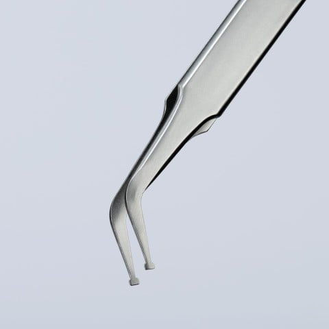 Premium Stainless Steel Positioning Tweezers-45°Angled-SMD | 92 01 01