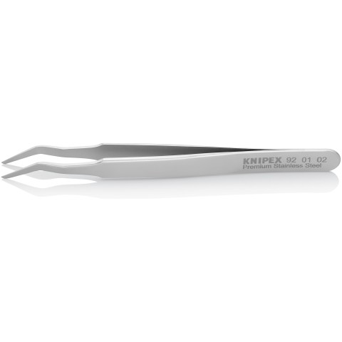 Premium Stainless Steel Positioning Tweezers-35°Angled-SMD | 92 01 02