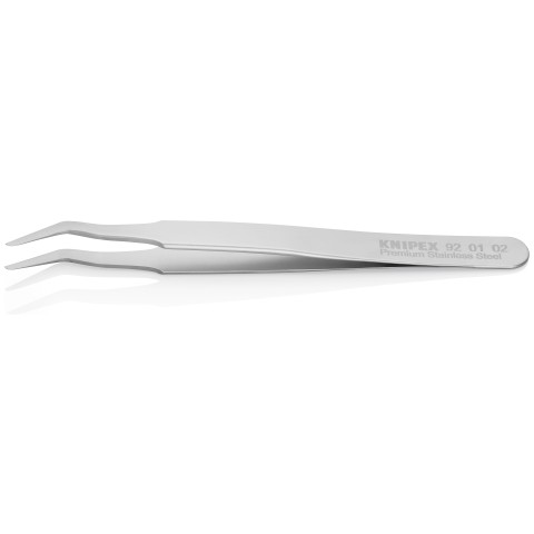 Premium Stainless Steel Positioning Tweezers-35°Angled-SMD | 92 01 02