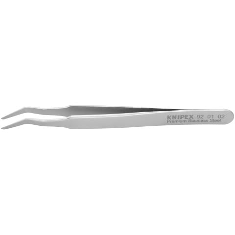 5 Pc Stainless Steel Tweezers Set in Tool Roll-SMD | 92 00 03