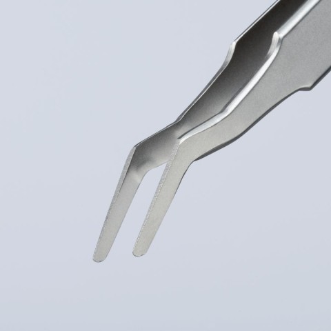 Premium Stainless Steel Positioning Tweezers-35°Angled-SMD | 92 01 02