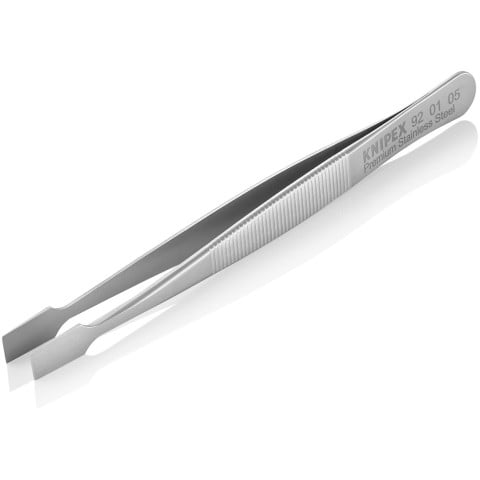 Premium Stainless Steel Gripping Tweezers-Blunt Tips | 92 01 05