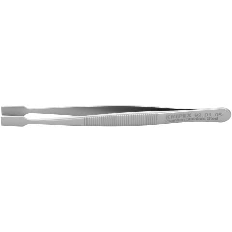 Premium Stainless Steel Gripping Tweezers-Blunt Tips | 92 01 05