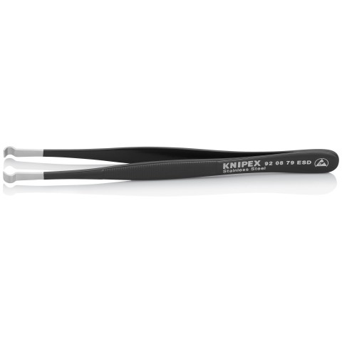 Stainless Steel Positioning Tweezers-ESD | 92 08 79 ESD