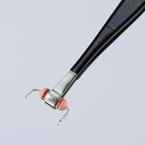 Stainless Steel Positioning Tweezers-ESD | 92 08 79 ESD