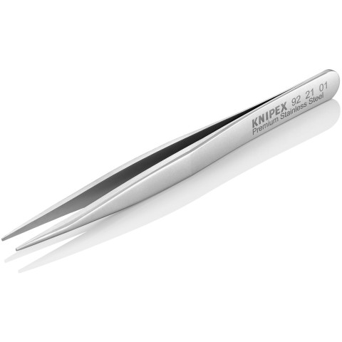 Premium Stainless Steel Gripping Tweezers-Pointed Tips | 92 21 01