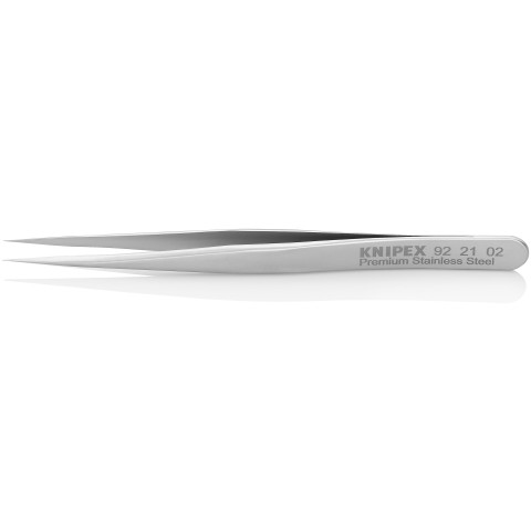 Premium Stainless Steel Gripping Tweezers-Needle-Point Tips | 92 21 02