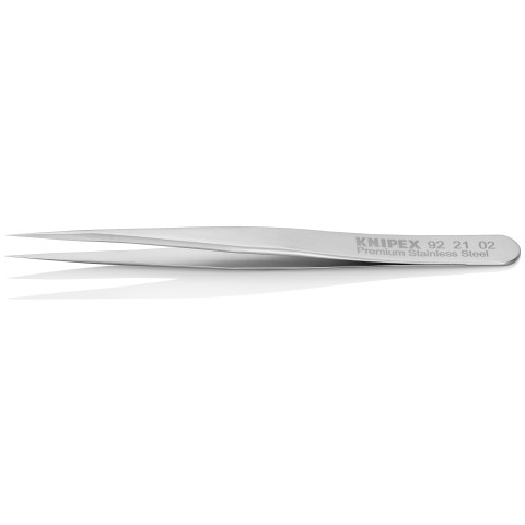 Premium Stainless Steel Gripping Tweezers-Needle-Point Tips | 92 21 02