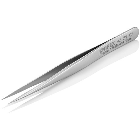 Premium Stainless Steel Gripping Tweezers-Needle-Point Tips | 92 21 02
