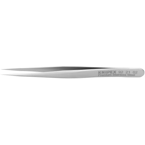 Premium Stainless Steel Gripping Tweezers-Needle-Point Tips | 92 21 02