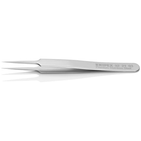 Premium Stainless Steel Gripping Tweezers-Needle-Point Tips | 92 21 03