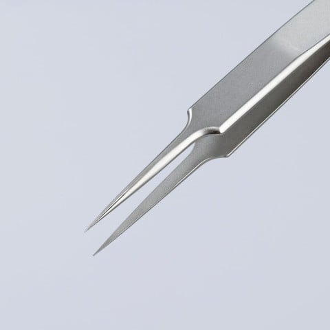 Premium Stainless Steel Gripping Tweezers-Needle-Point Tips