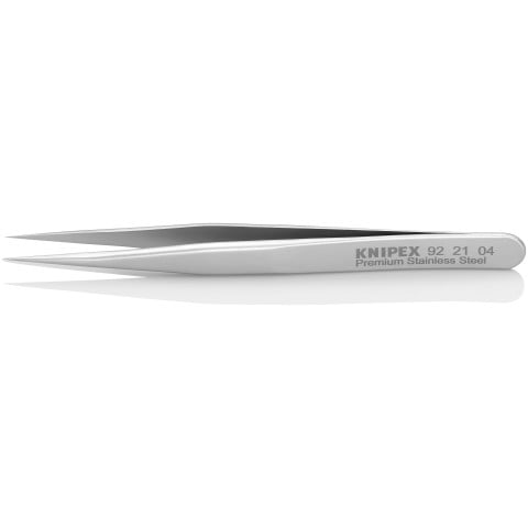 Premium Stainless Steel Gripping Tweezers-Needle-Point Tips | 92 21 04