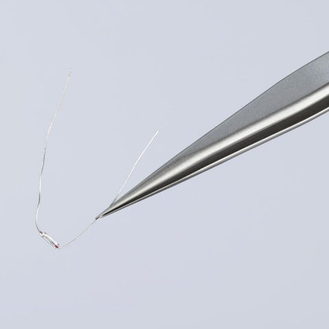 Premium Stainless Steel Gripping Tweezers-Needle-Point Tips | 92 21 04