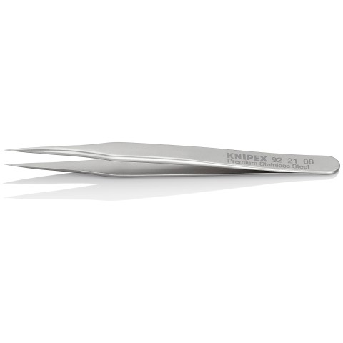 Premium Stainless Steel Gripping Tweezers Needle-Point Tips | 92 21 06