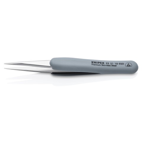 Knipex Precision Tweezers blunt shape 3 mm wide